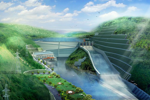 海珠老挝南塔河1号水电站项目
